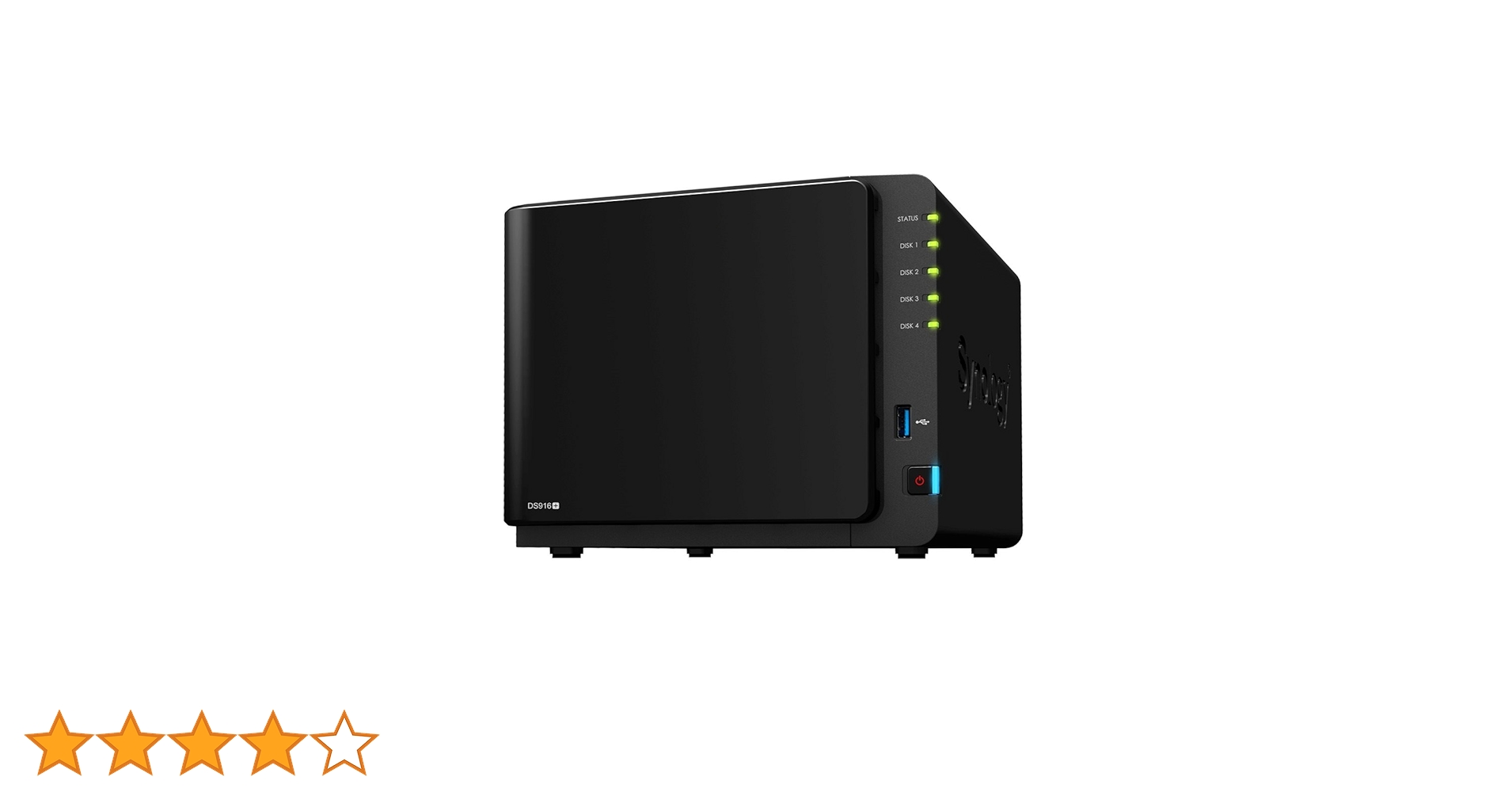 【超美品】Synology DS916+ (メモリ2GB) NAS Amazon.co.jp: Synology DiskStation DS916+ 2GBメモリモデル 4